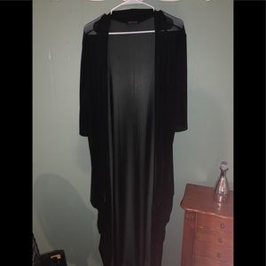 Crazy Train long blk duster